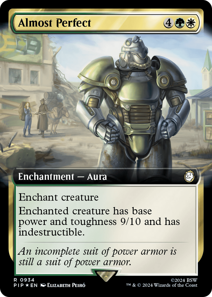 Almost Perfect (Extended Art) (Surge Foil) [Fallout] | Galaxy Games LLC