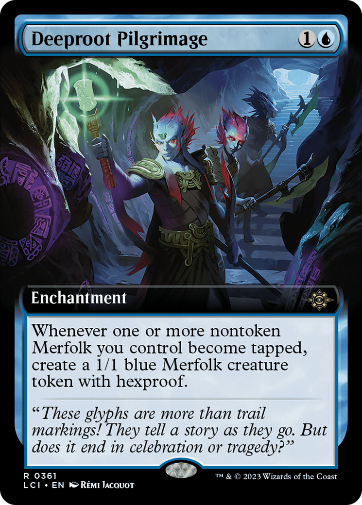 Deeproot Pilgrimage (Extended Art) [The Lost Caverns of Ixalan] | Galaxy Games LLC