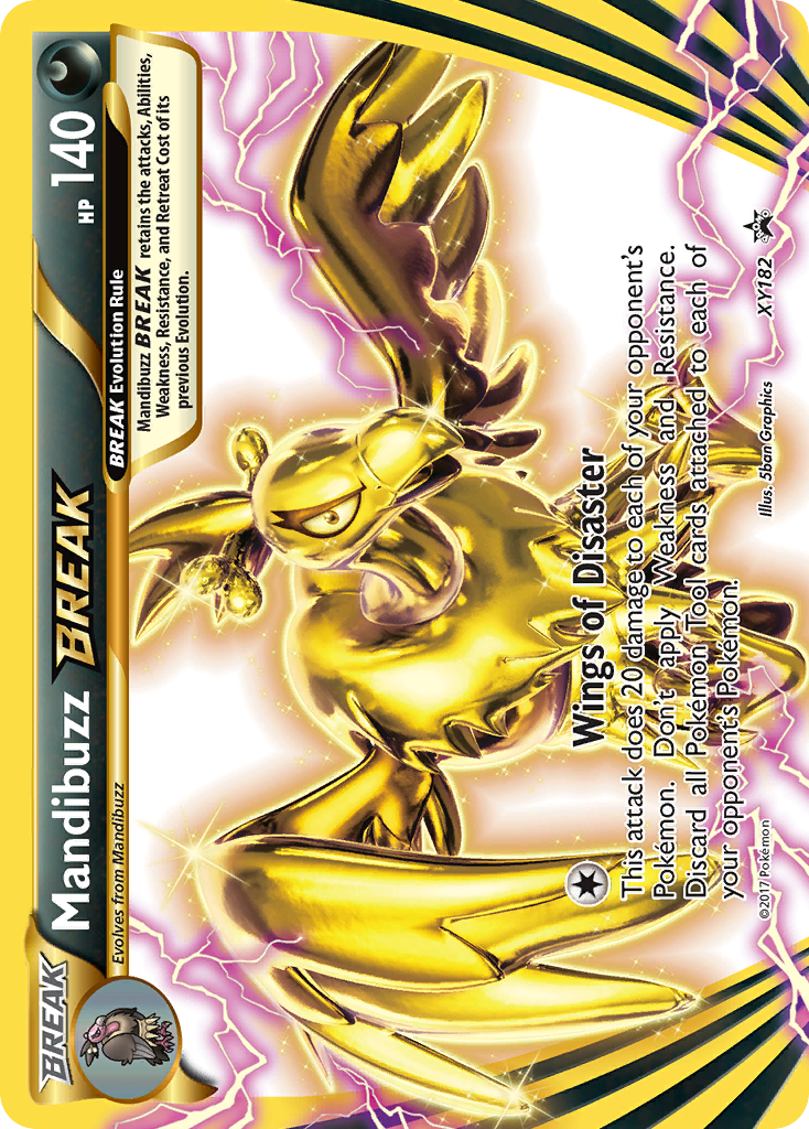 Mandibuzz BREAK (XY182) [XY: Black Star Promos] | Galaxy Games LLC