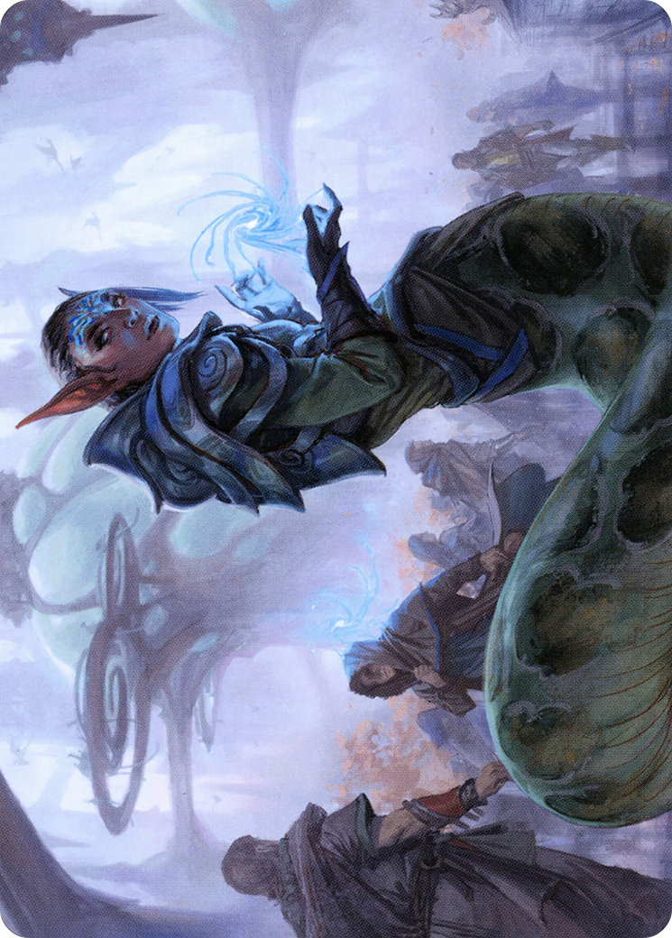 Lonis, Cryptozoologist Art Card [Modern Horizons 2 Art Series] | Galaxy Games LLC