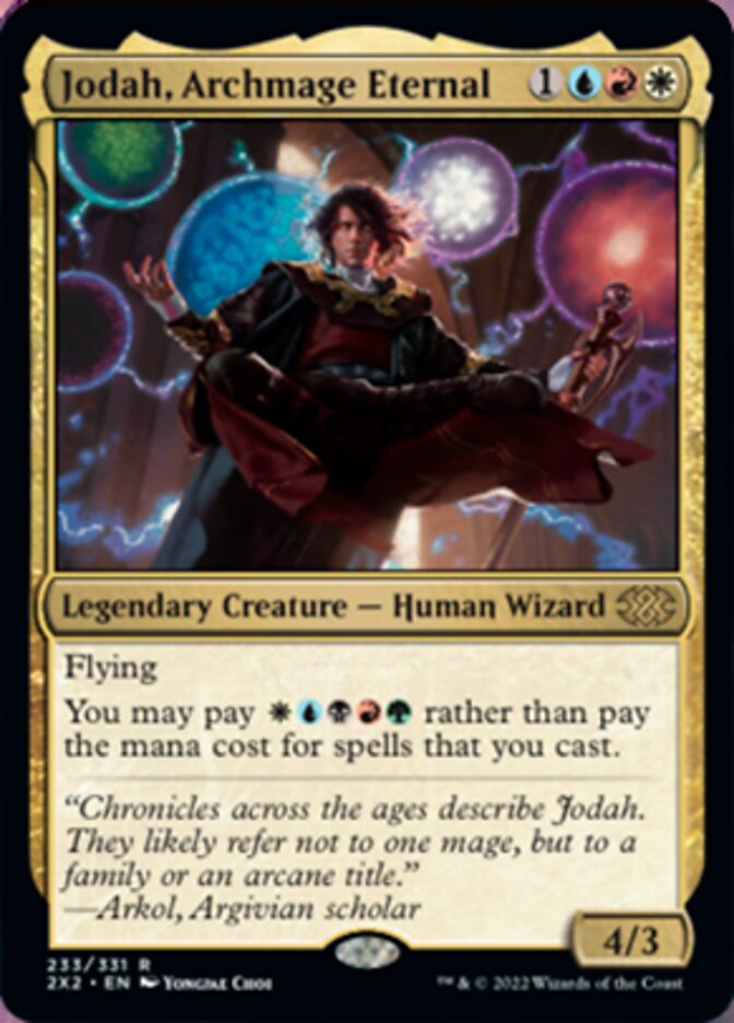 Jodah, Archmage Eternal [Double Masters 2022] | Galaxy Games LLC