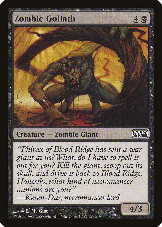 Zombie Goliath [Magic 2010] | Galaxy Games LLC
