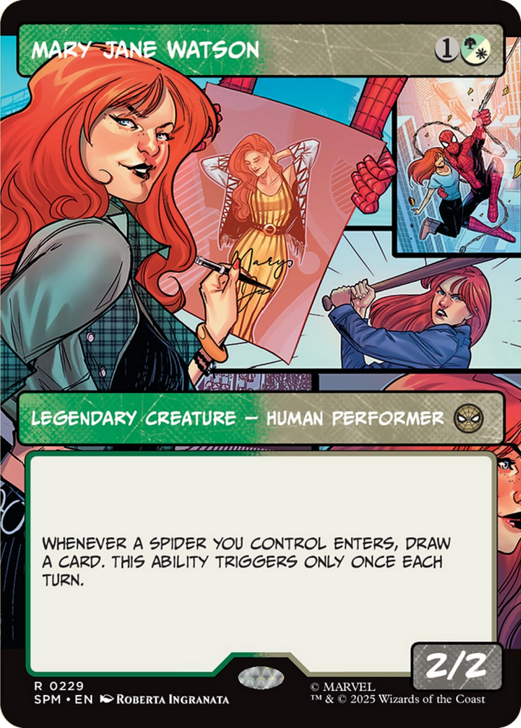 Mary Jane Watson (Borderless) [Marvel's Spider-Man] | Galaxy Games LLC