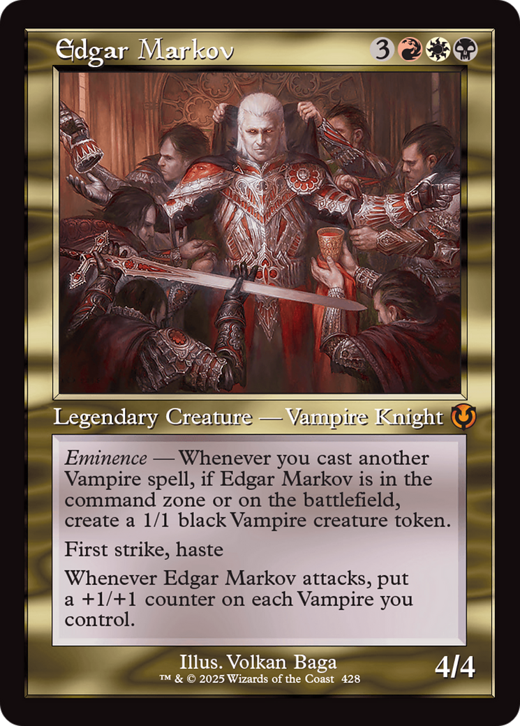 Edgar Markov (Retro Frame) [Innistrad Remastered] | Galaxy Games LLC