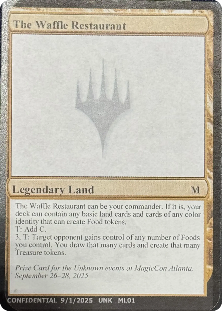 The Waffle Restaurant [Unknown Event] | Galaxy Games LLC