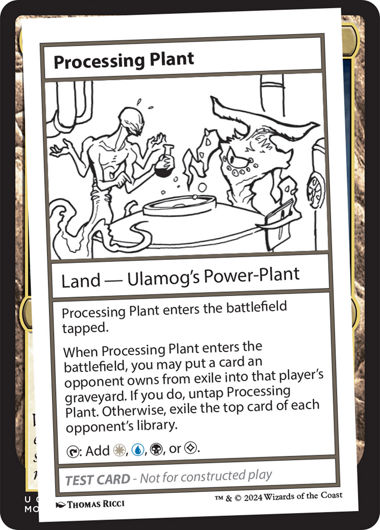 Processing Plant [Mystery Booster 2 Playtest Cards] | Galaxy Games LLC