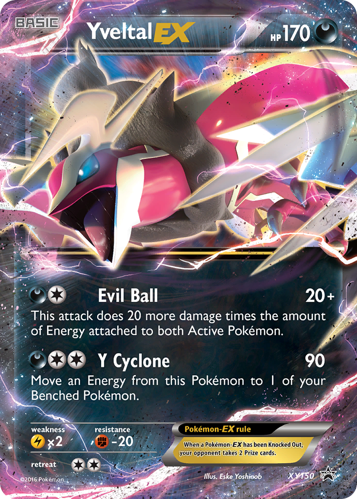 Yveltal EX (XY150) [XY: Black Star Promos] | Galaxy Games LLC