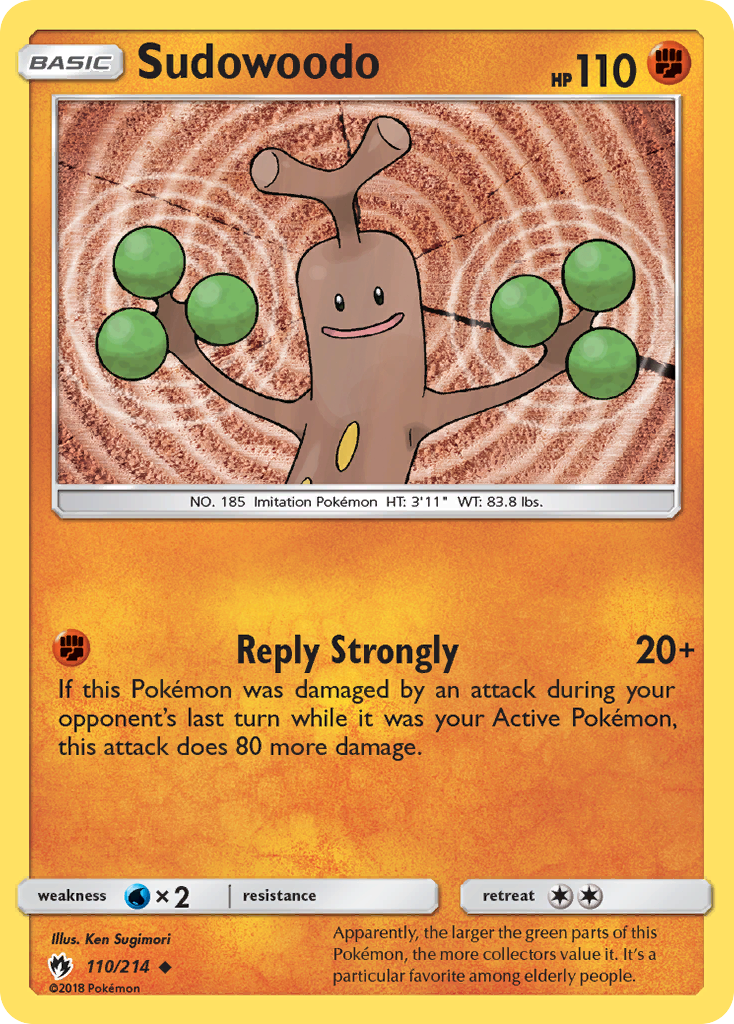 Sudowoodo (110/214) [Sun & Moon: Lost Thunder] | Galaxy Games LLC