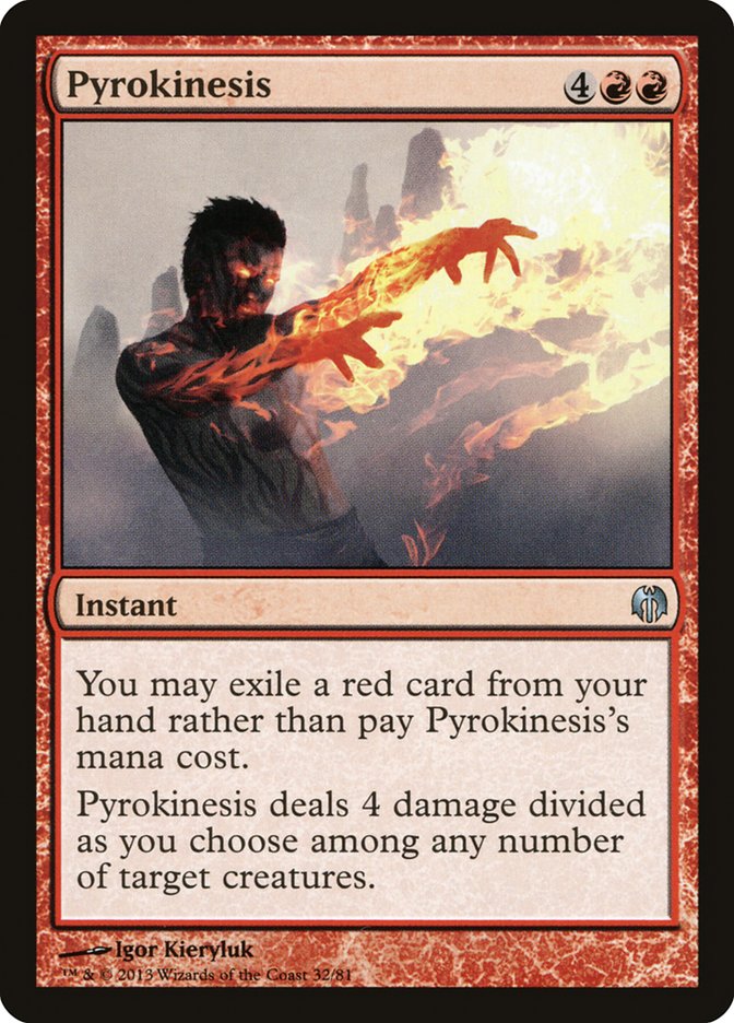 Pyrokinesis [Duel Decks: Heroes vs. Monsters] | Galaxy Games LLC