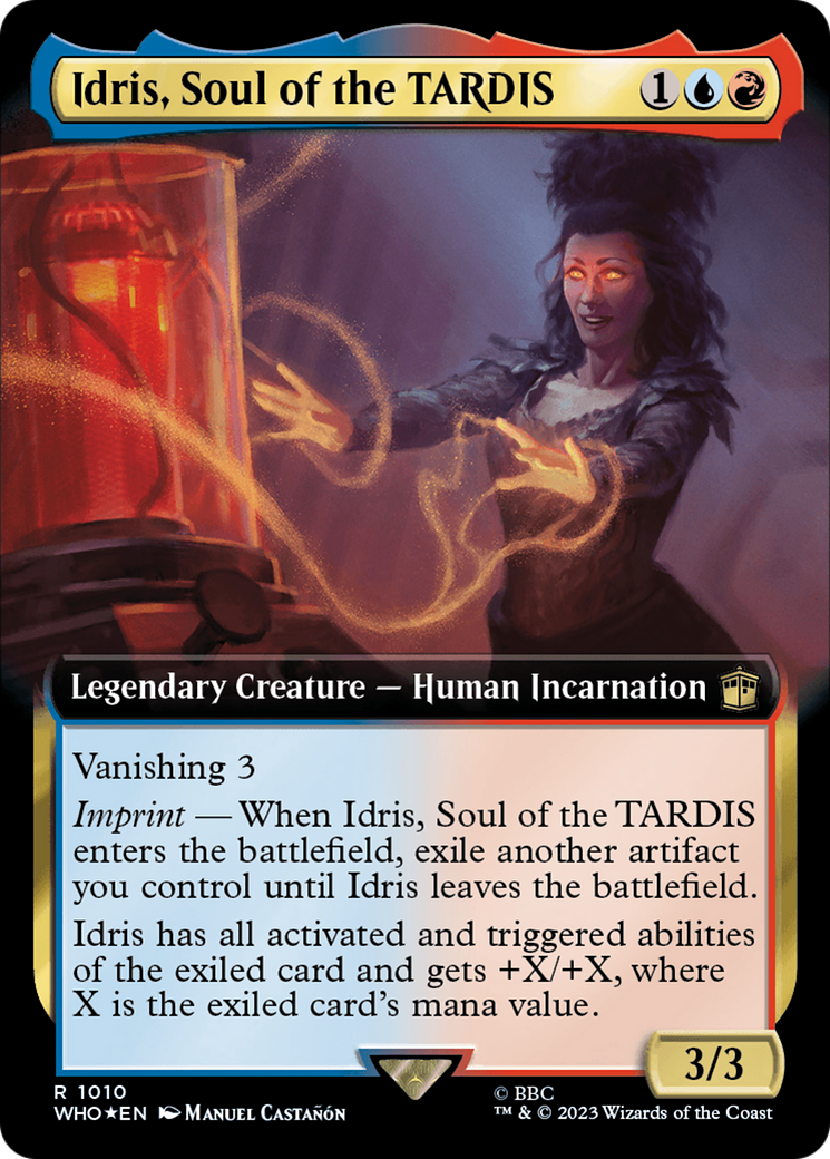 Idris, Soulu of the TARDIS (Extended Art) (Surge Foil) [Doctor Who] | Galaxy Games LLC