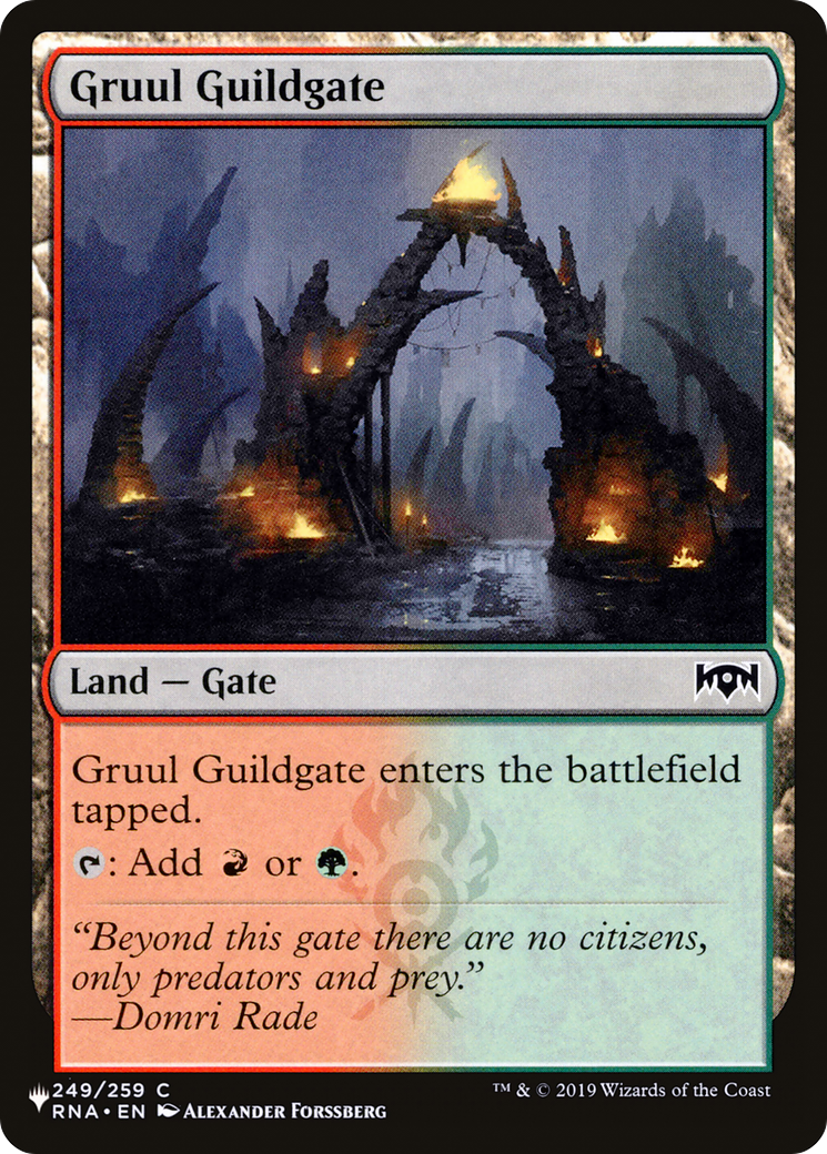 Gruul Guildgate [The List] | Galaxy Games LLC