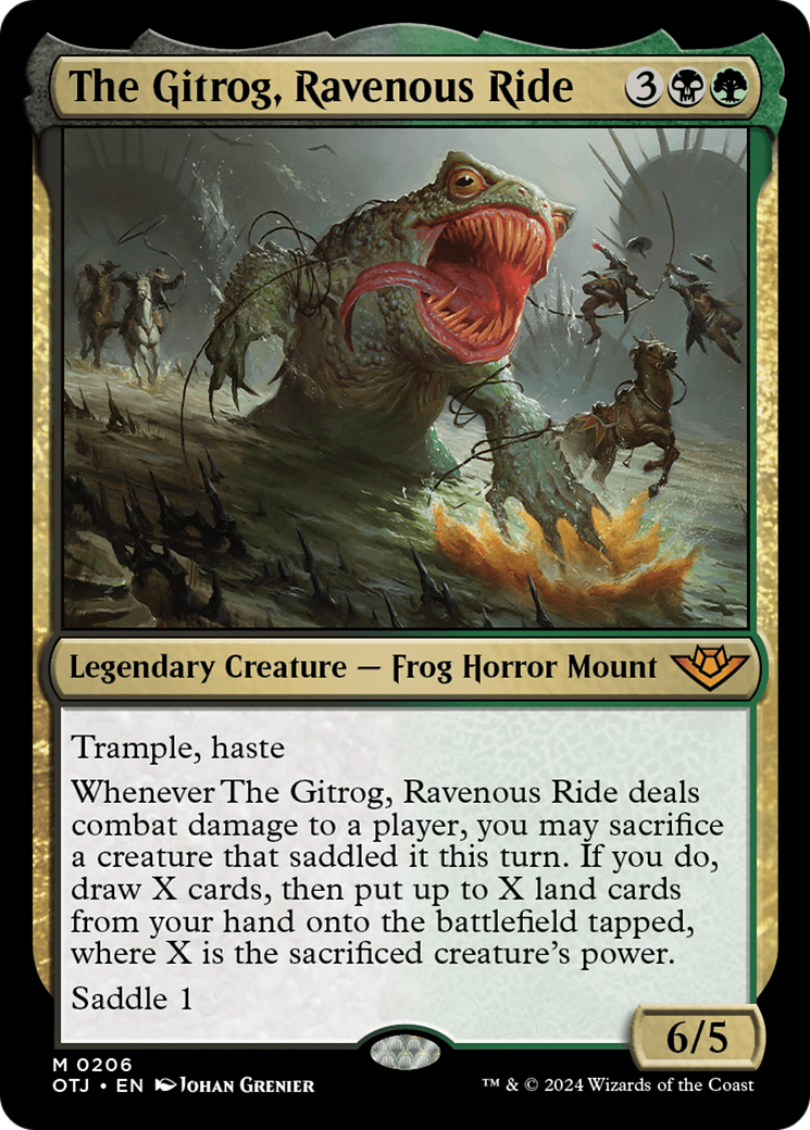 The Gitrog, Ravenous Ride [Outlaws of Thunder Junction] | Galaxy Games LLC