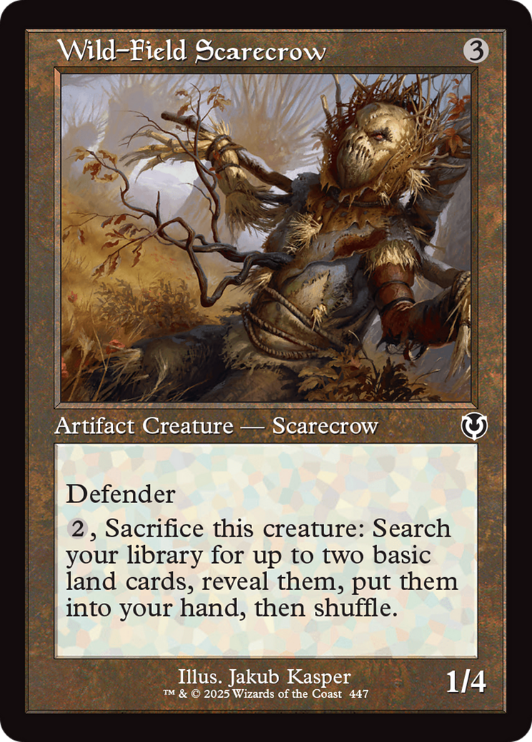 Wild-Field Scarecrow (Retro Frame) [Innistrad Remastered] | Galaxy Games LLC