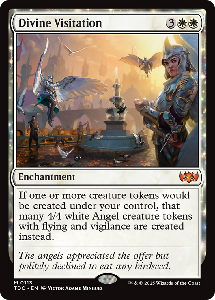 Divine Visitation [Tarkir: Dragonstorm Commander] | Galaxy Games LLC