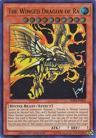 The Winged Dragon of Ra [JMPS-EN006] Ultra Rare | Galaxy Games LLC