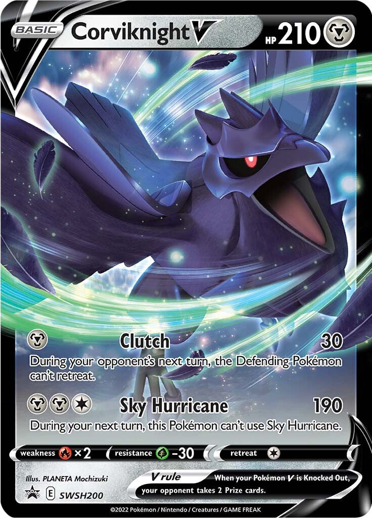 Corviknight V (SWSH200) [Sword & Shield: Black Star Promos] | Galaxy Games LLC