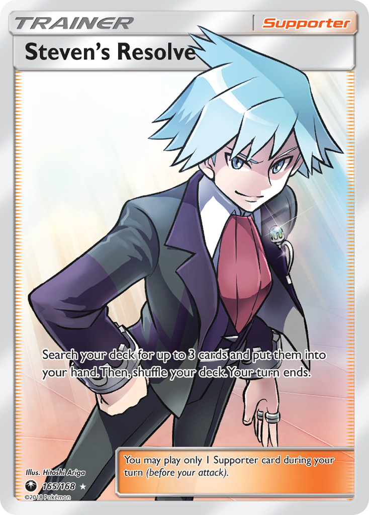 Steven's Resolve (165/168) [Sun & Moon: Celestial Storm] | Galaxy Games LLC