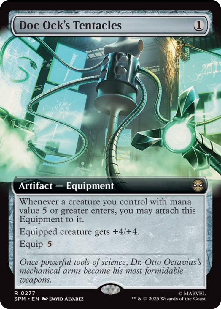 Doc Ock's Tentacles (Extended Art) [Marvel's Spider-Man] | Galaxy Games LLC