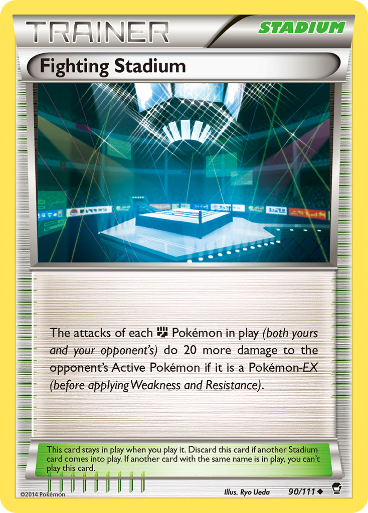 Fighting Stadium (90/111) [XY: Furious Fists] | Galaxy Games LLC