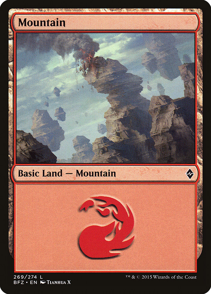 Mountain (269) [Battle for Zendikar] | Galaxy Games LLC