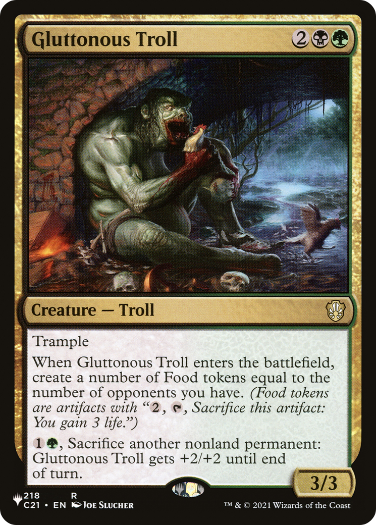 Gluttonous Troll [The List] | Galaxy Games LLC