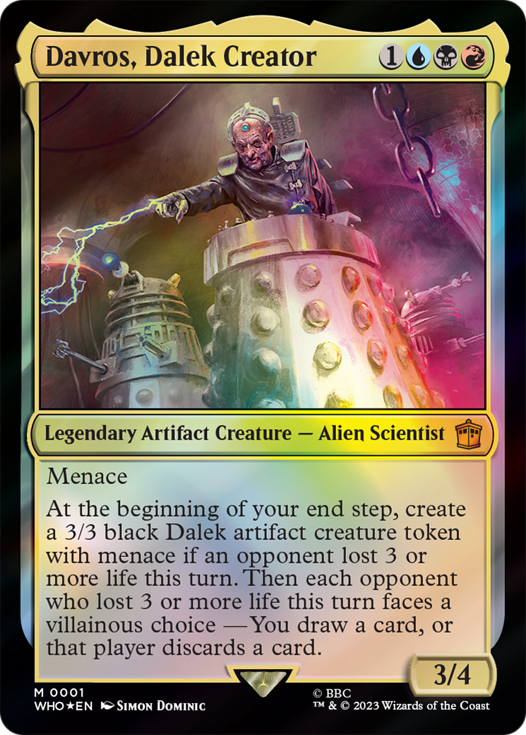 Davros, Dalek Creator [Doctor Who] | Galaxy Games LLC