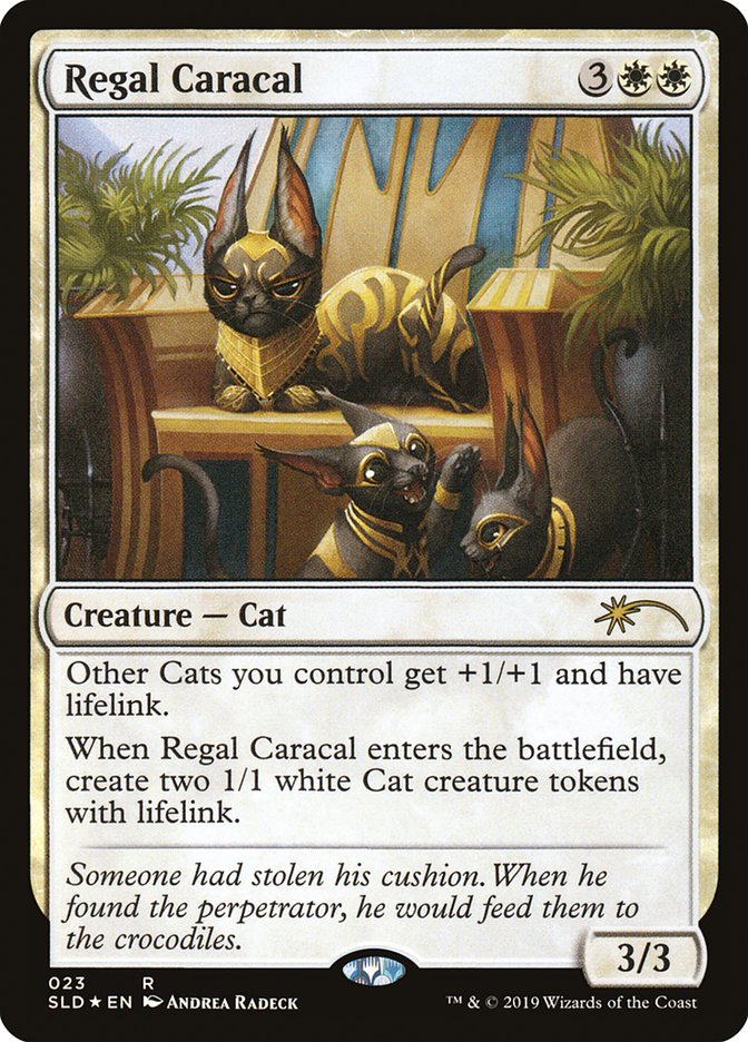 Regal Caracal [Secret Lair Drop Series] | Galaxy Games LLC