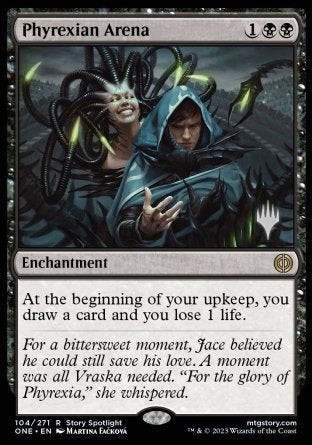 Phyrexian Arena (Promo Pack) [Phyrexia: All Will Be One Promos] | Galaxy Games LLC