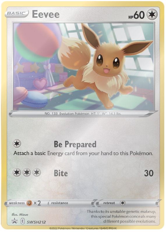 Eevee (SWSH212) [Sword & Shield: Black Star Promos] | Galaxy Games LLC