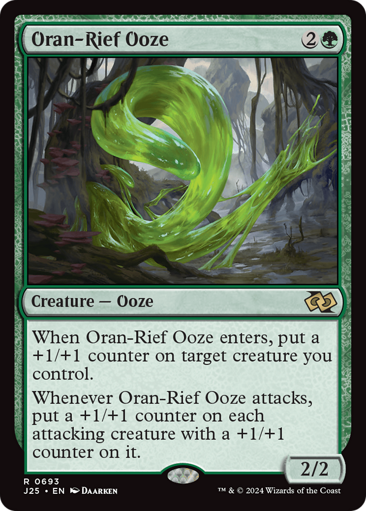 Oran-Rief Ooze [Foundations Jumpstart] | Galaxy Games LLC