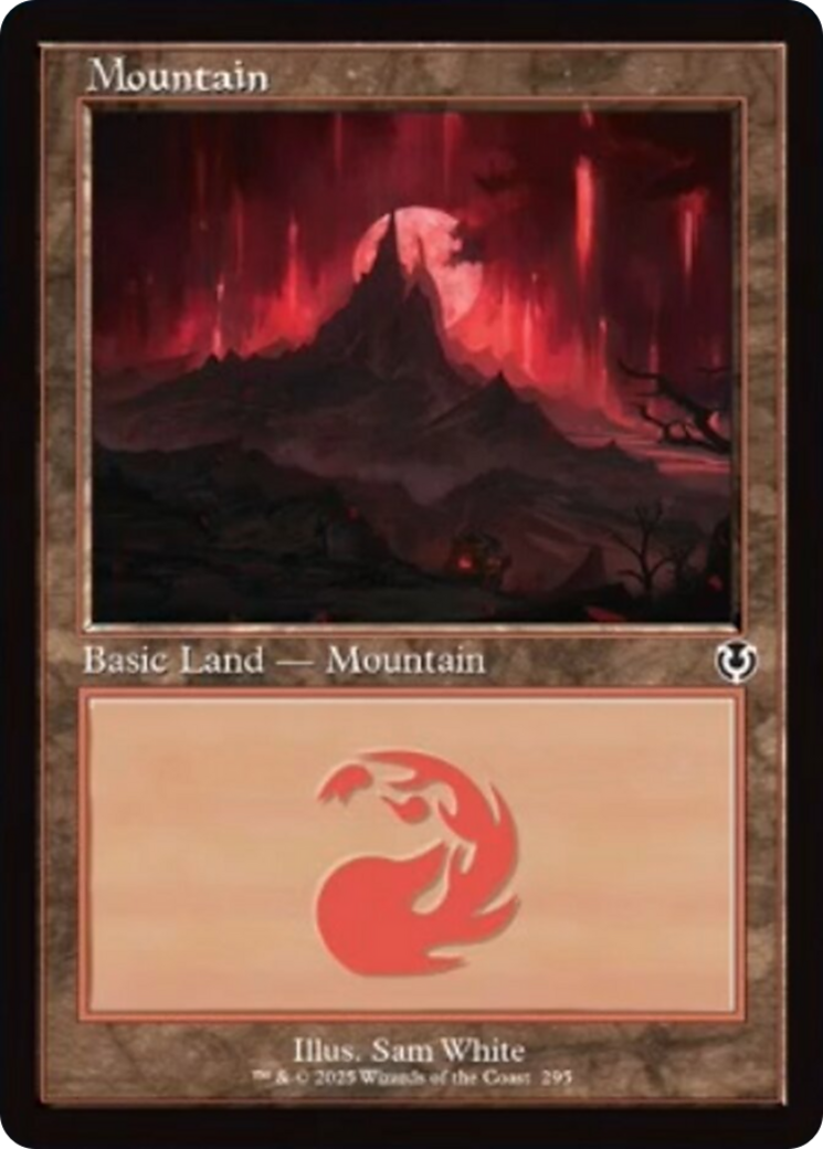 Mountain (295) (Retro Frame) [Innistrad Remastered] | Galaxy Games LLC