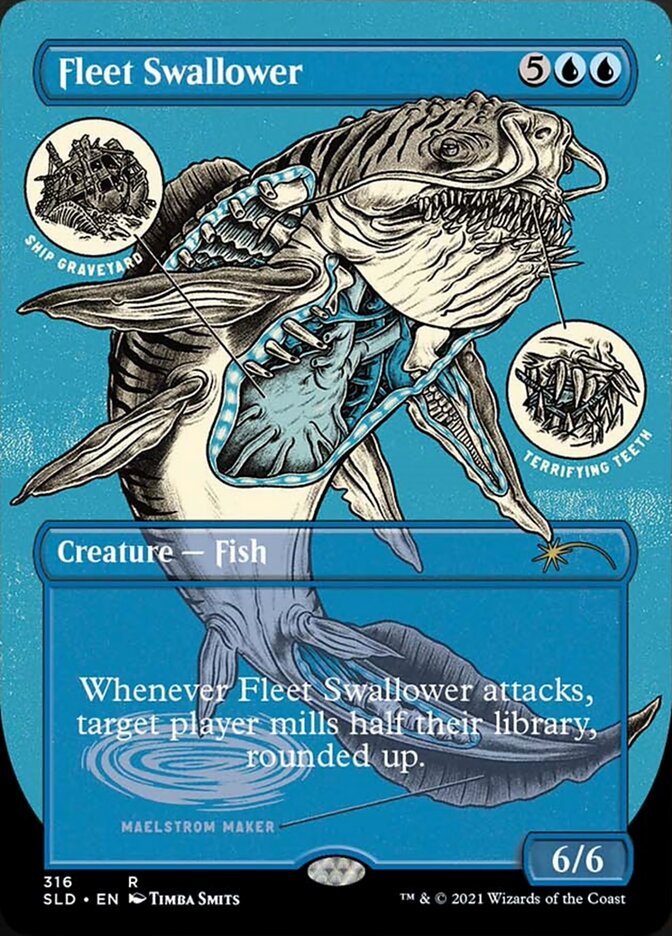 Fleet Swallower (Borderless) [Secret Lair Drop Series] | Galaxy Games LLC