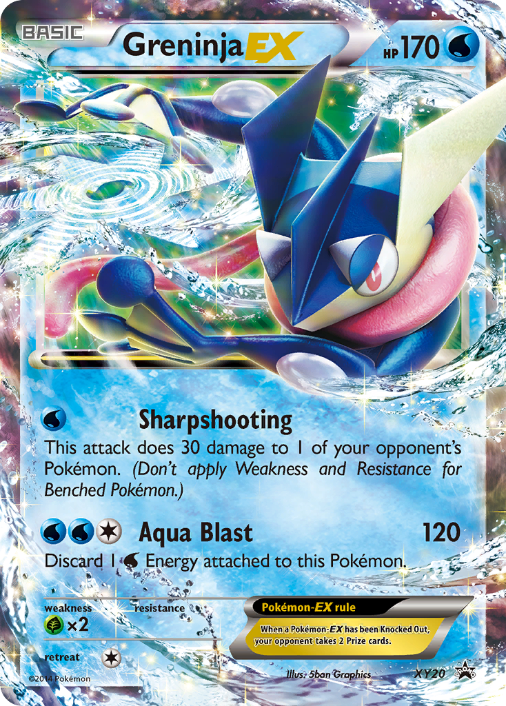 Greninja EX (XY20) [XY: Black Star Promos] | Galaxy Games LLC