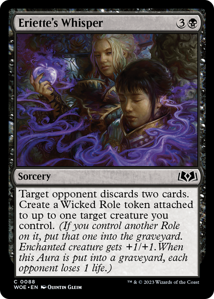 Eriette's Whisper [Wilds of Eldraine] | Galaxy Games LLC