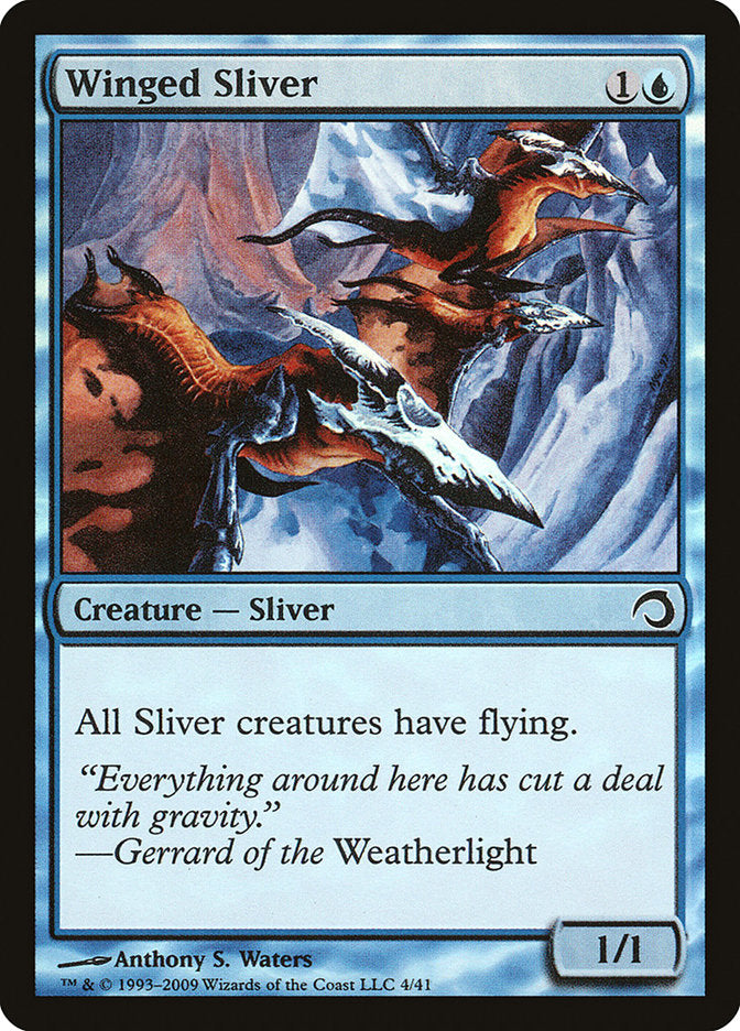 Winged Sliver [Premium Deck Series: Slivers] | Galaxy Games LLC