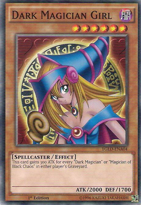 Dark Magician Girl [YGLD-ENA04] Common | Galaxy Games LLC