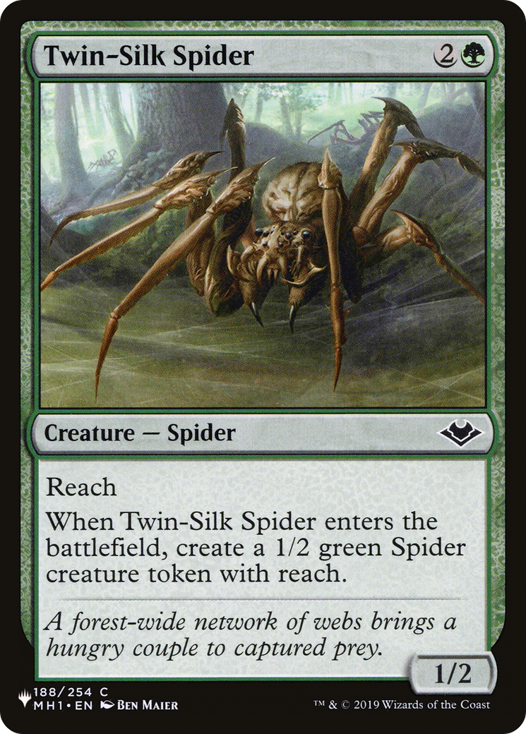 Twin-Silk Spider [The List] | Galaxy Games LLC