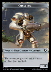 Servo // Construct (0041) Double-Sided Token [Commander Masters Tokens] | Galaxy Games LLC