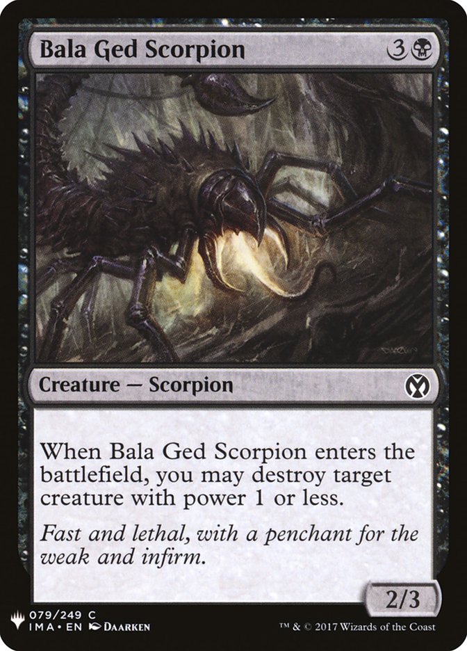 Bala Ged Scorpion [Mystery Booster] | Galaxy Games LLC