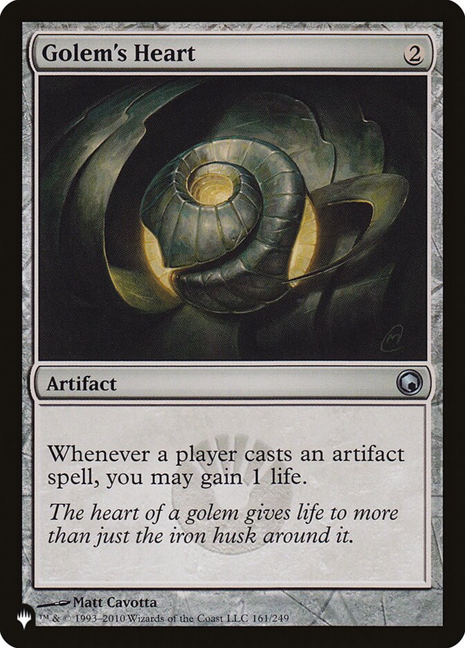Golem's Heart [The List] | Galaxy Games LLC