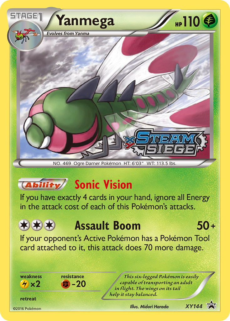 Yanmega (XY144) [XY: Black Star Promos] | Galaxy Games LLC