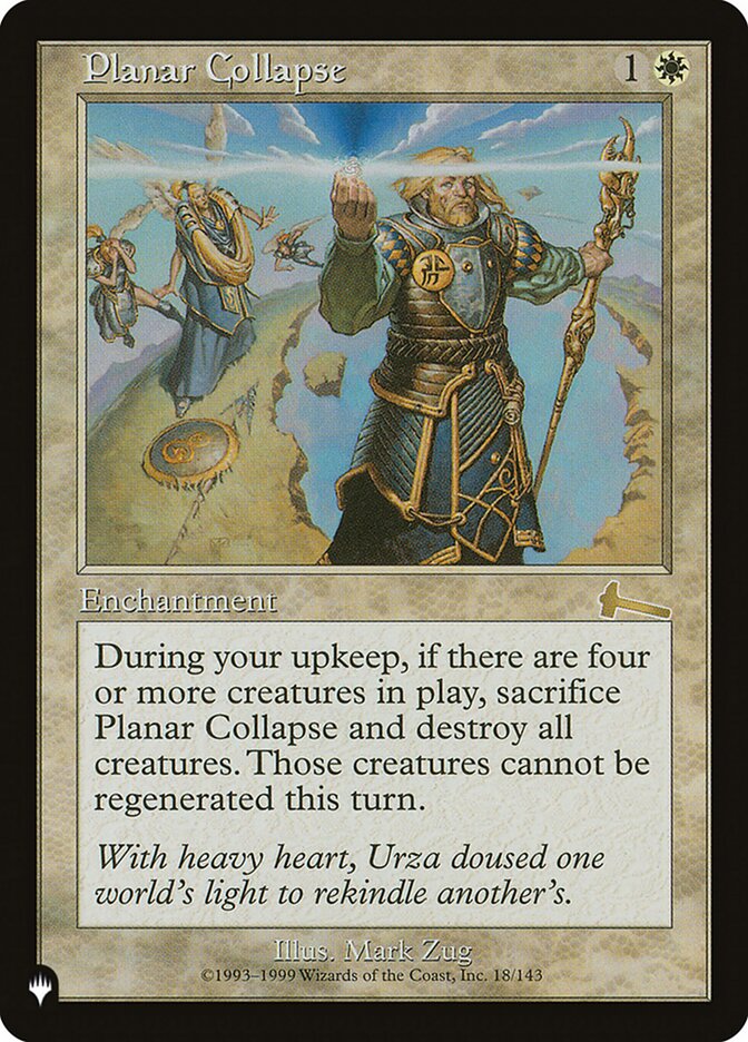 Planar Collapse [The List] | Galaxy Games LLC