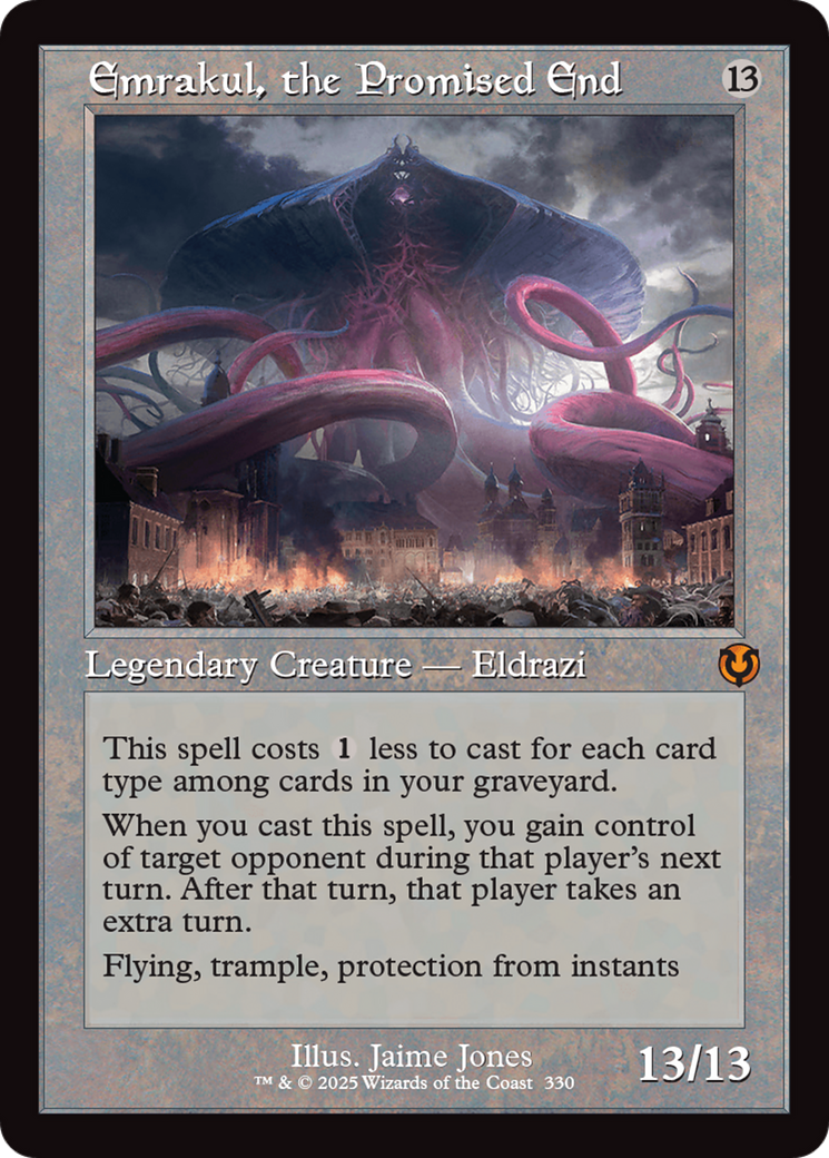 Emrakul, the Promised End (Retro Frame) [Innistrad Remastered] | Galaxy Games LLC