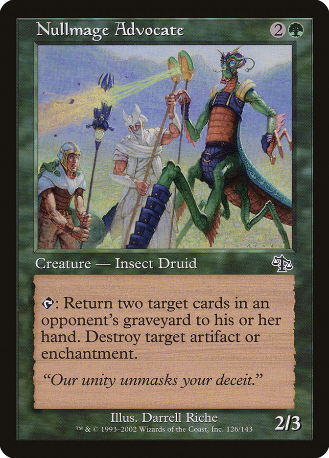 Nullmage Advocate [Judgment] | Galaxy Games LLC