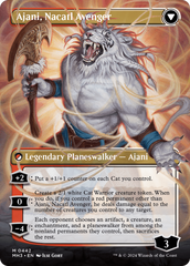 Ajani, Nacatl Pariah // Ajani, Nacatl Avenger (Borderless) [Modern Horizons 3] | Galaxy Games LLC