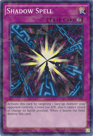 Shadow Spell [BP03-EN198] Shatterfoil Rare | Galaxy Games LLC