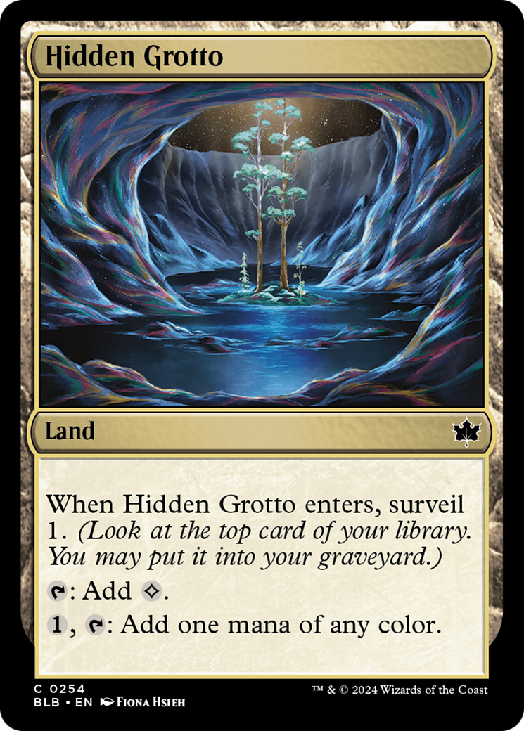 Hidden Grotto [Bloomburrow] | Galaxy Games LLC