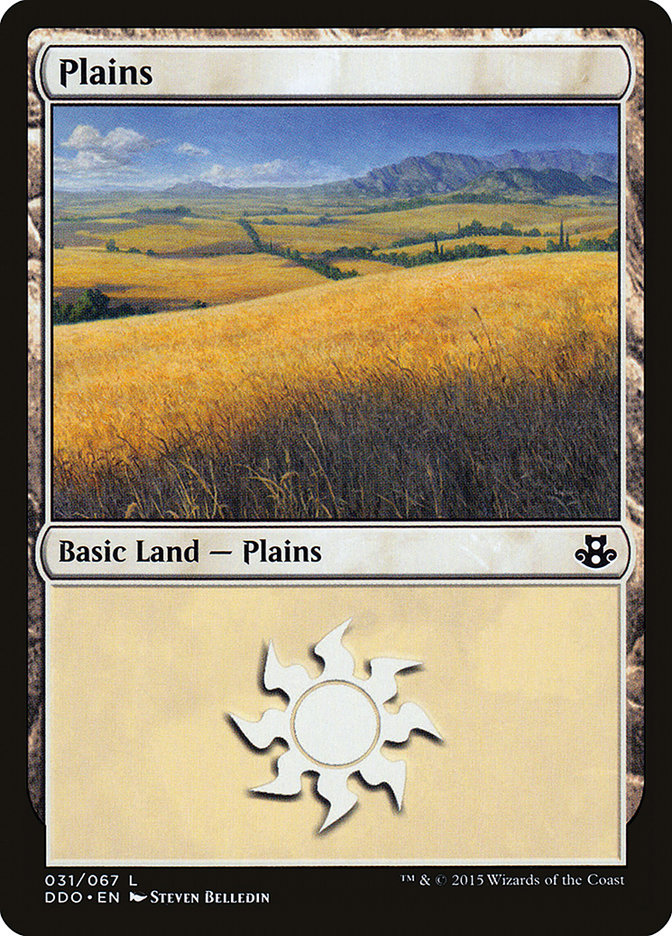 Plains (31) [Duel Decks: Elspeth vs. Kiora] | Galaxy Games LLC