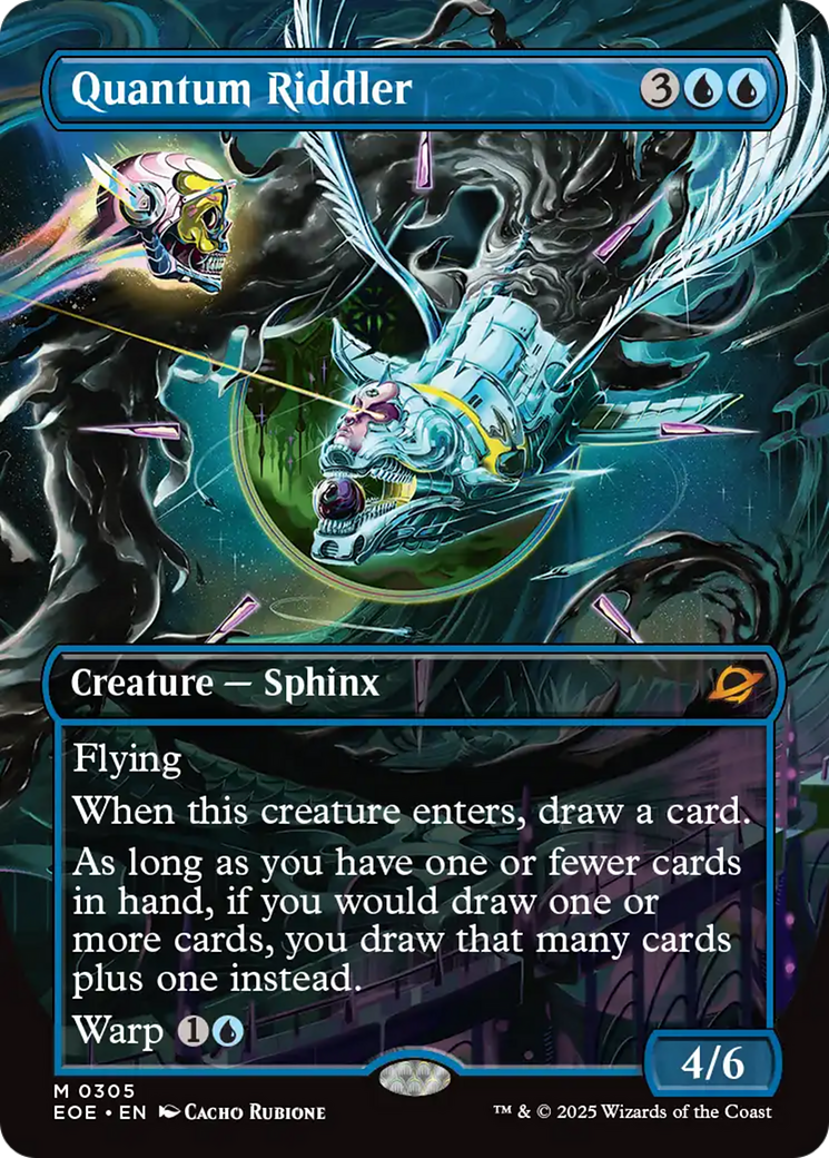 Quantum Riddler (Borderless) [Edge of Eternities] | Galaxy Games LLC