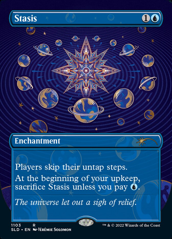Stasis (Borderless) [Secret Lair Drop Series] | Galaxy Games LLC